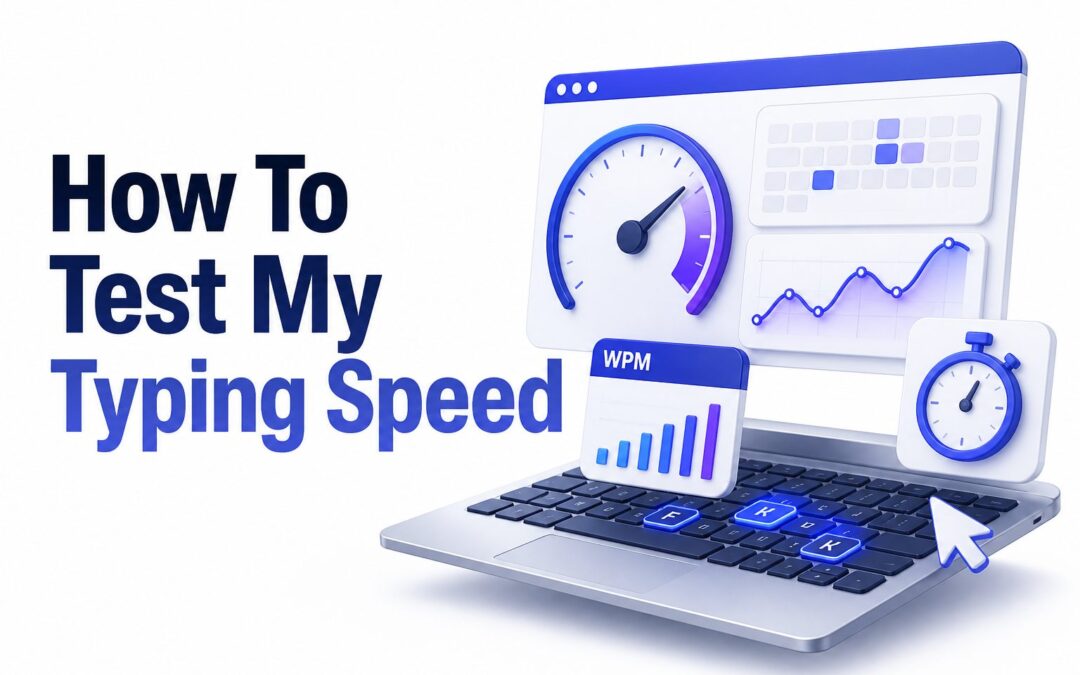 How to Test My Typing Speed: Free Typing Speed Test