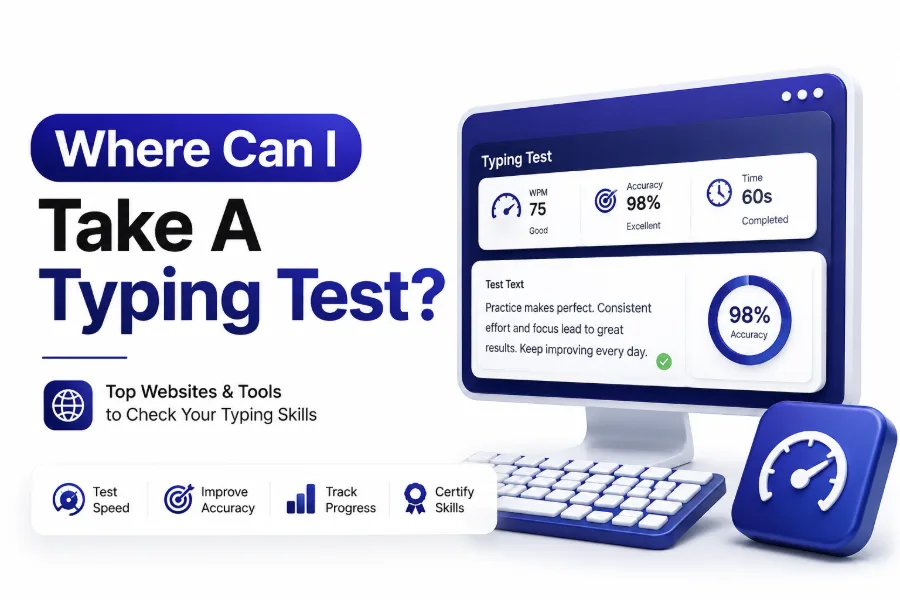 Where Can I Take a Typing Test? Best Free Online Options